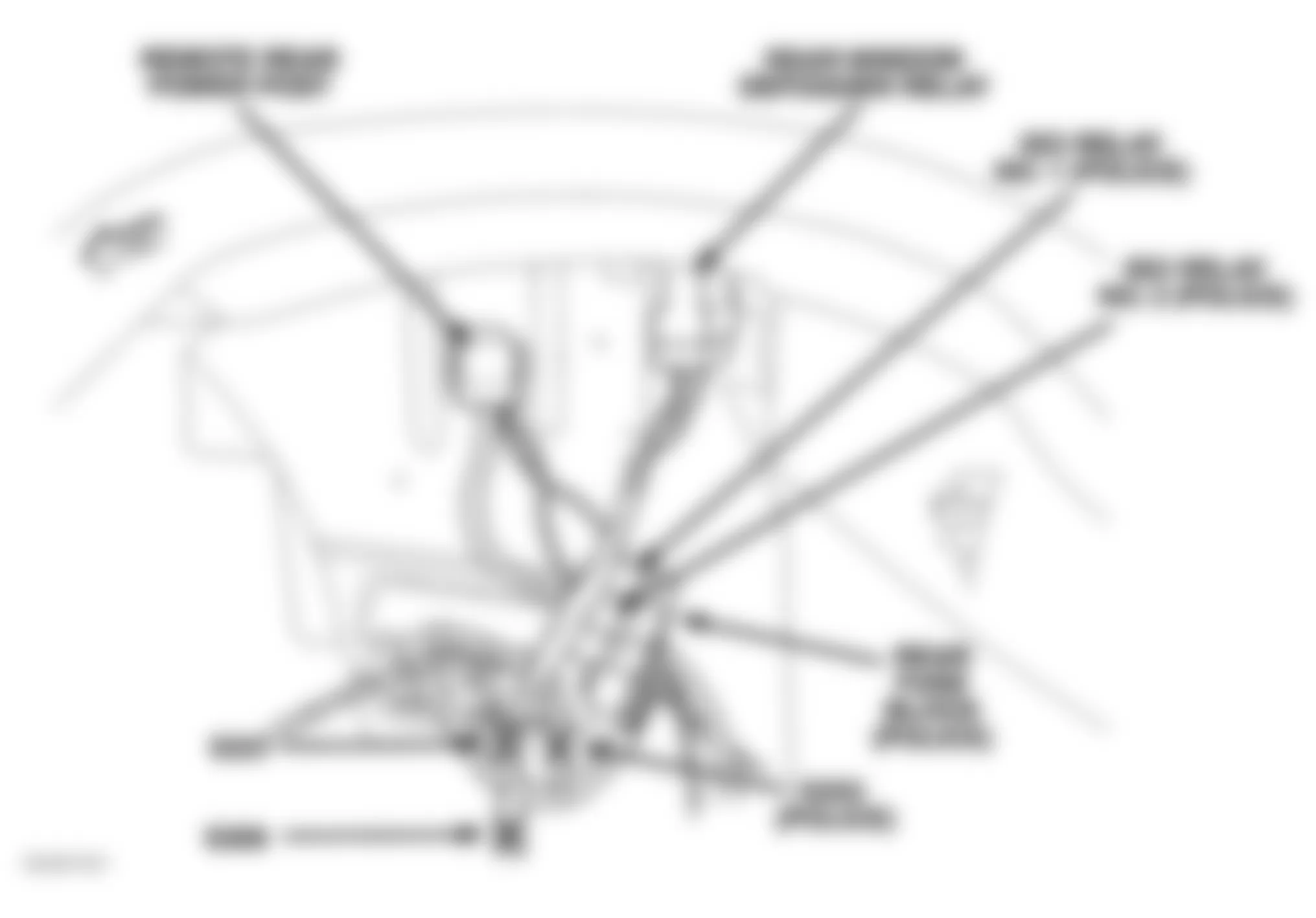 Chrysler 300M 2004 - Component Locations -  Right Side Of Trunk