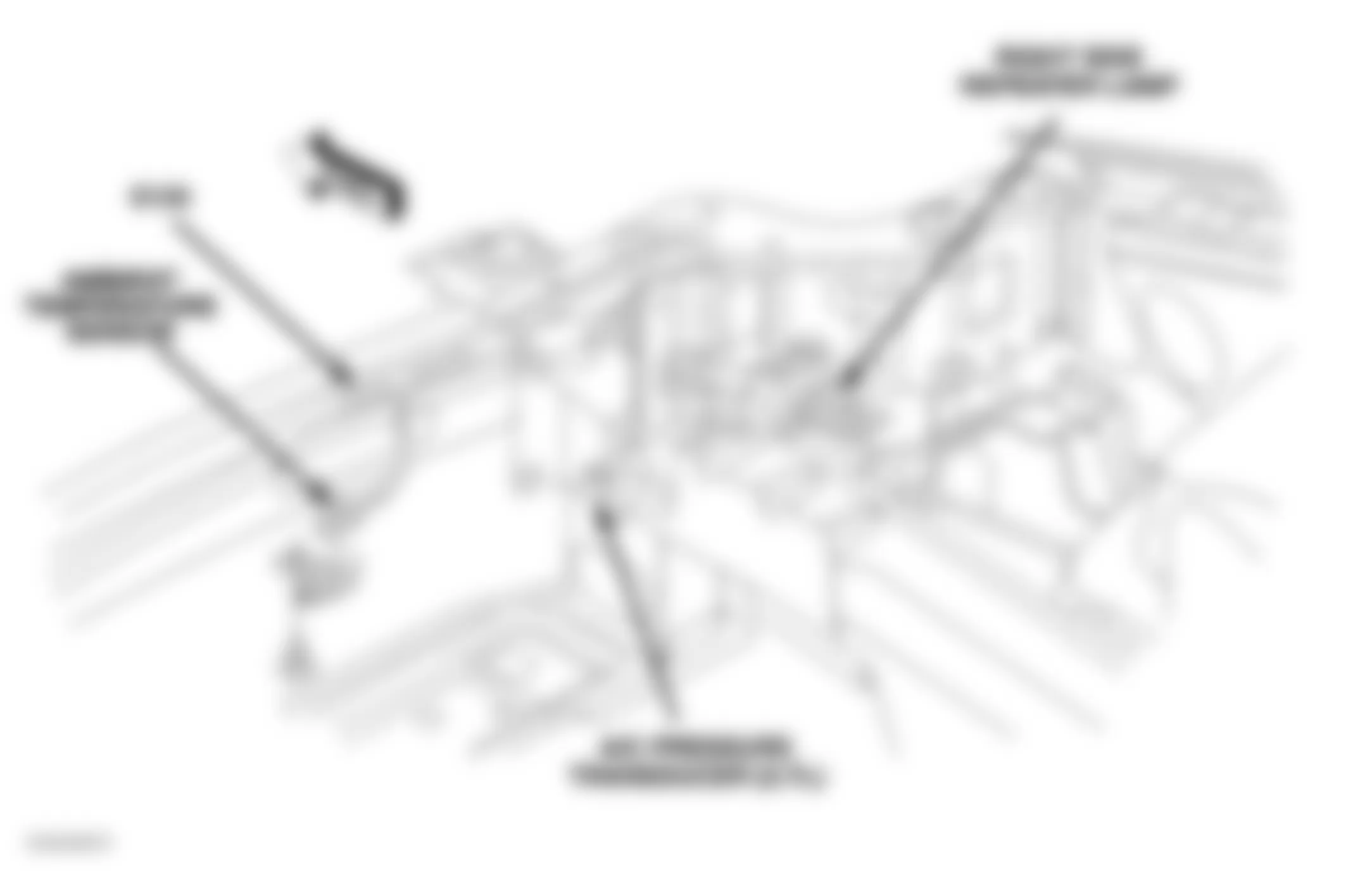 Chrysler Concorde LX 2004 - Component Locations -  Right Front Of Engine Compartment