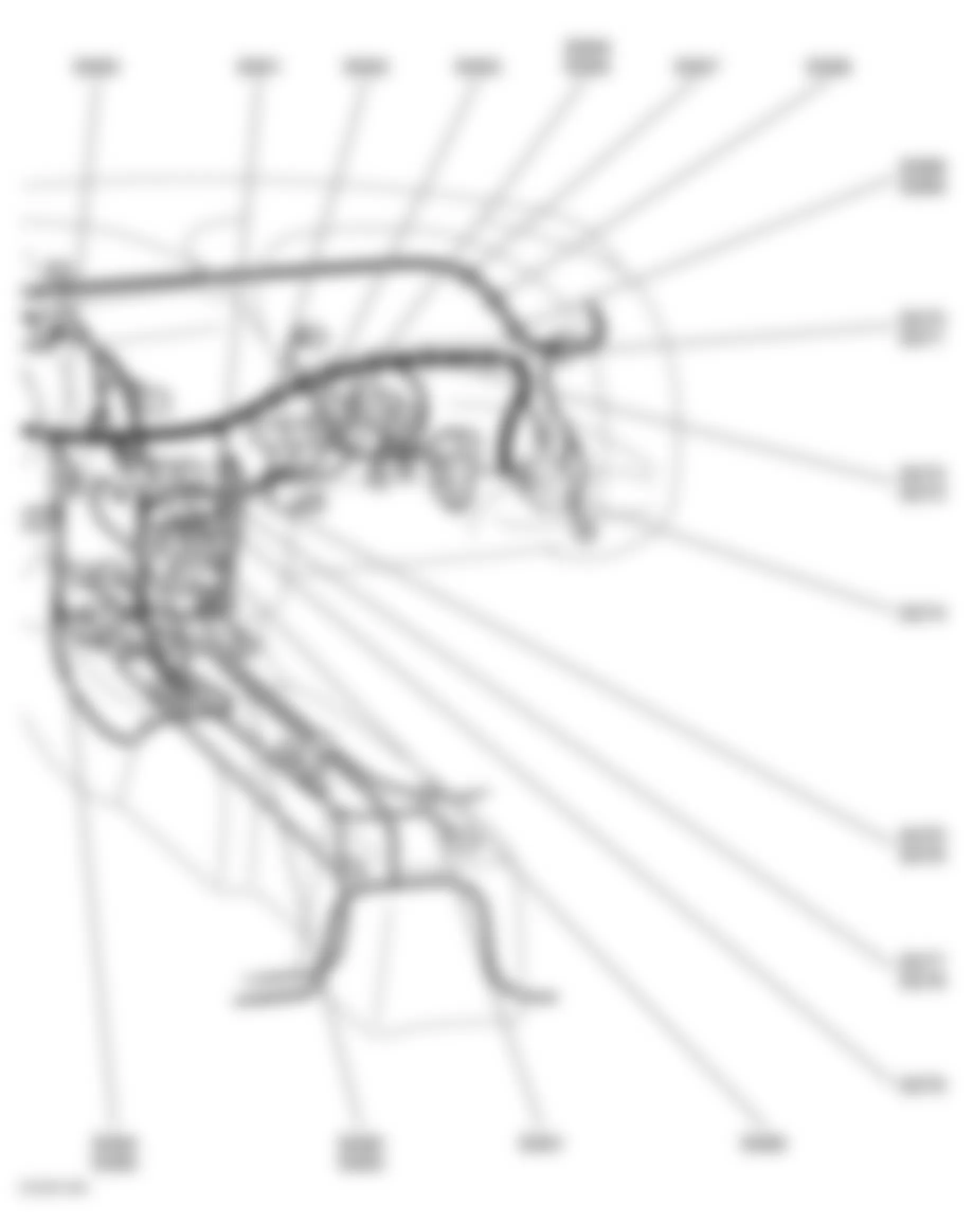 Chrysler Sebring Touring 2004 - Component Locations - Right Side Of Dash
