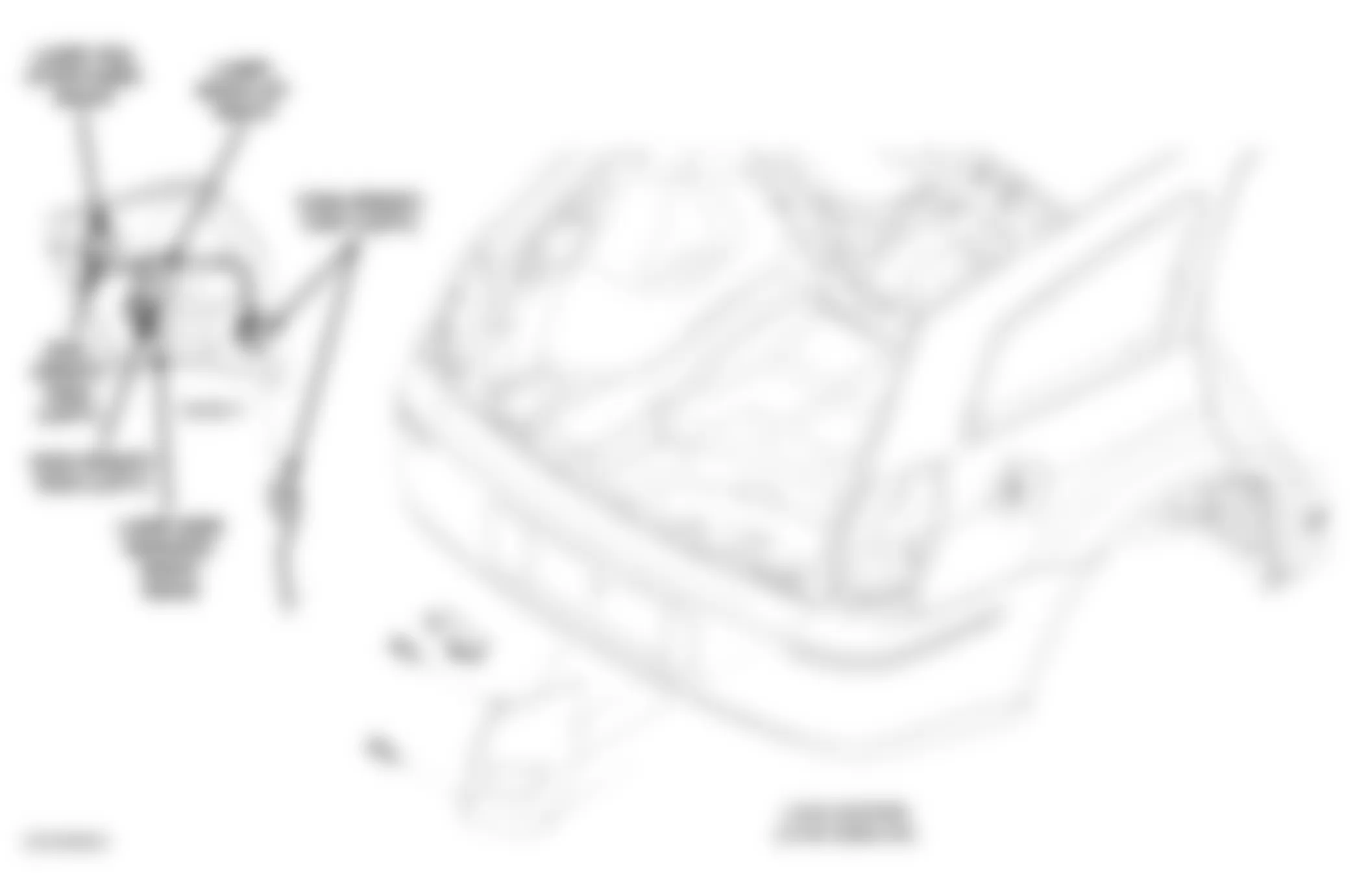 Chrysler 300 2005 - Component Locations -  Rear Of Vehicle