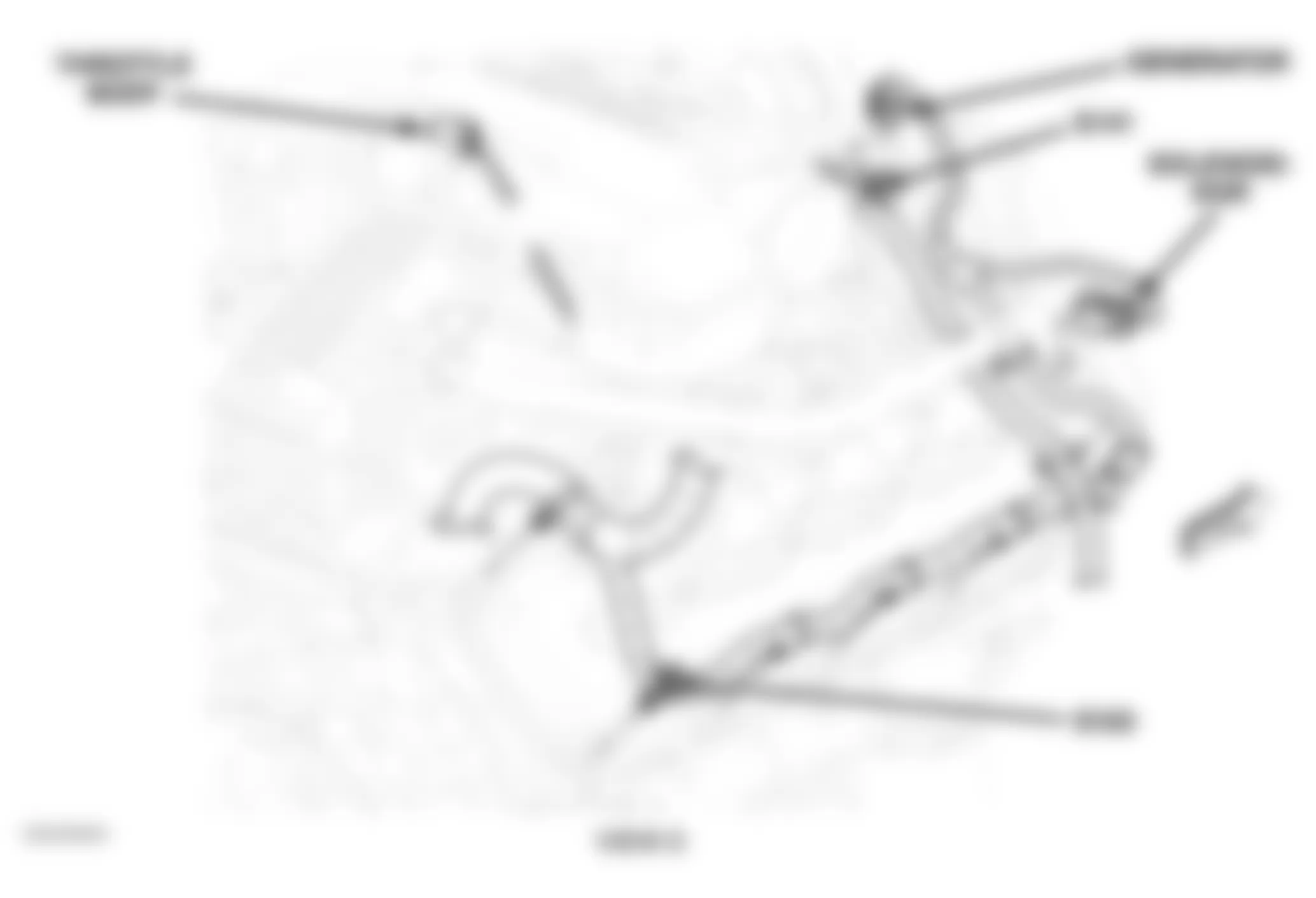 Chrysler Aspen Limited 2007 - Component Locations -  Right Side Of Engine (5.7L)