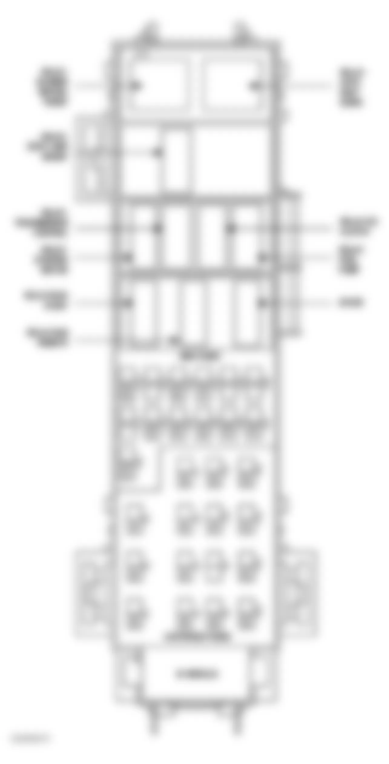 Chrysler Aspen Limited 2007 - Component Locations -  Identifying Power Distribution Center Components