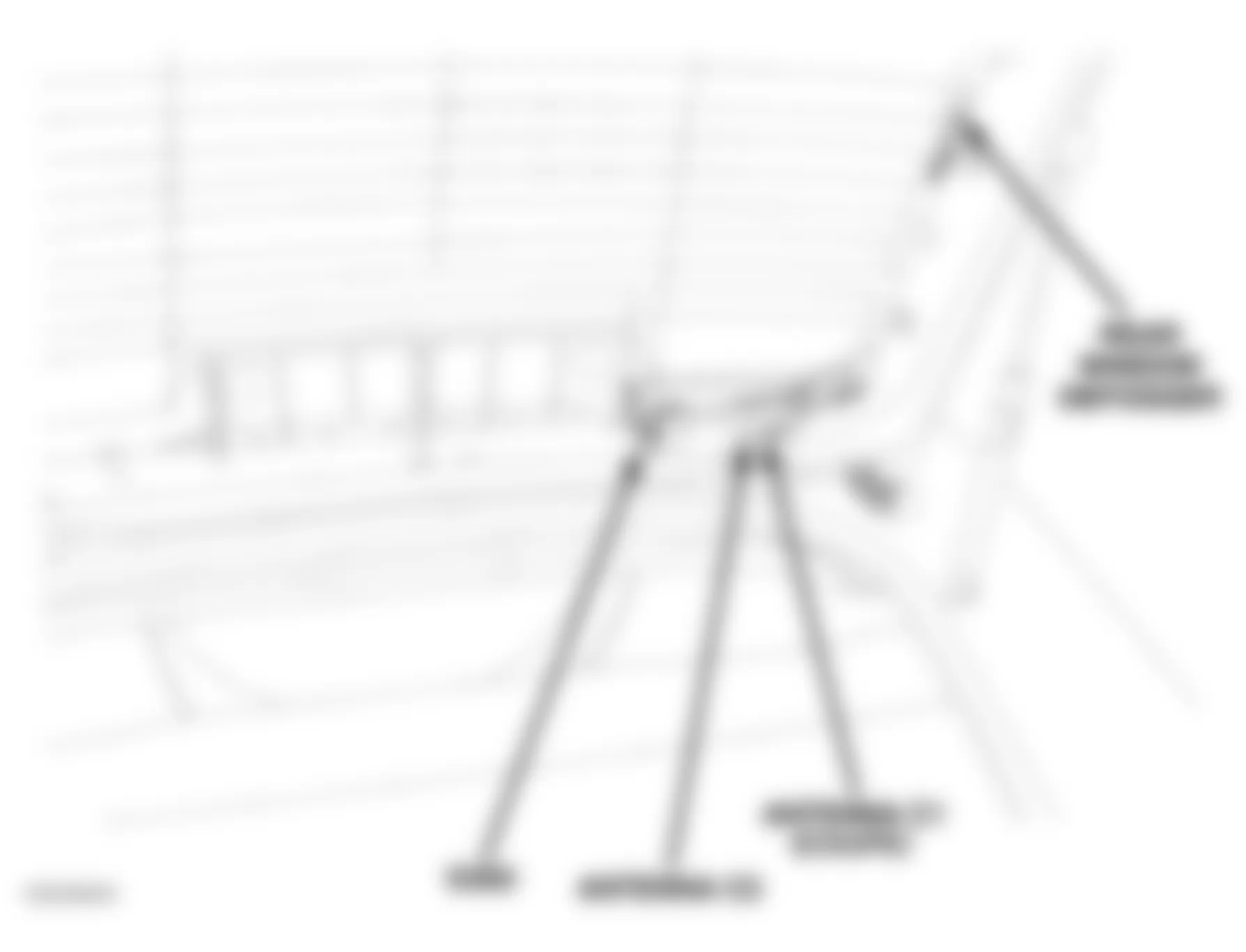 Chrysler Crossfire Limited 2007 - Component Locations - Rear Window/Trunk (Coupe)