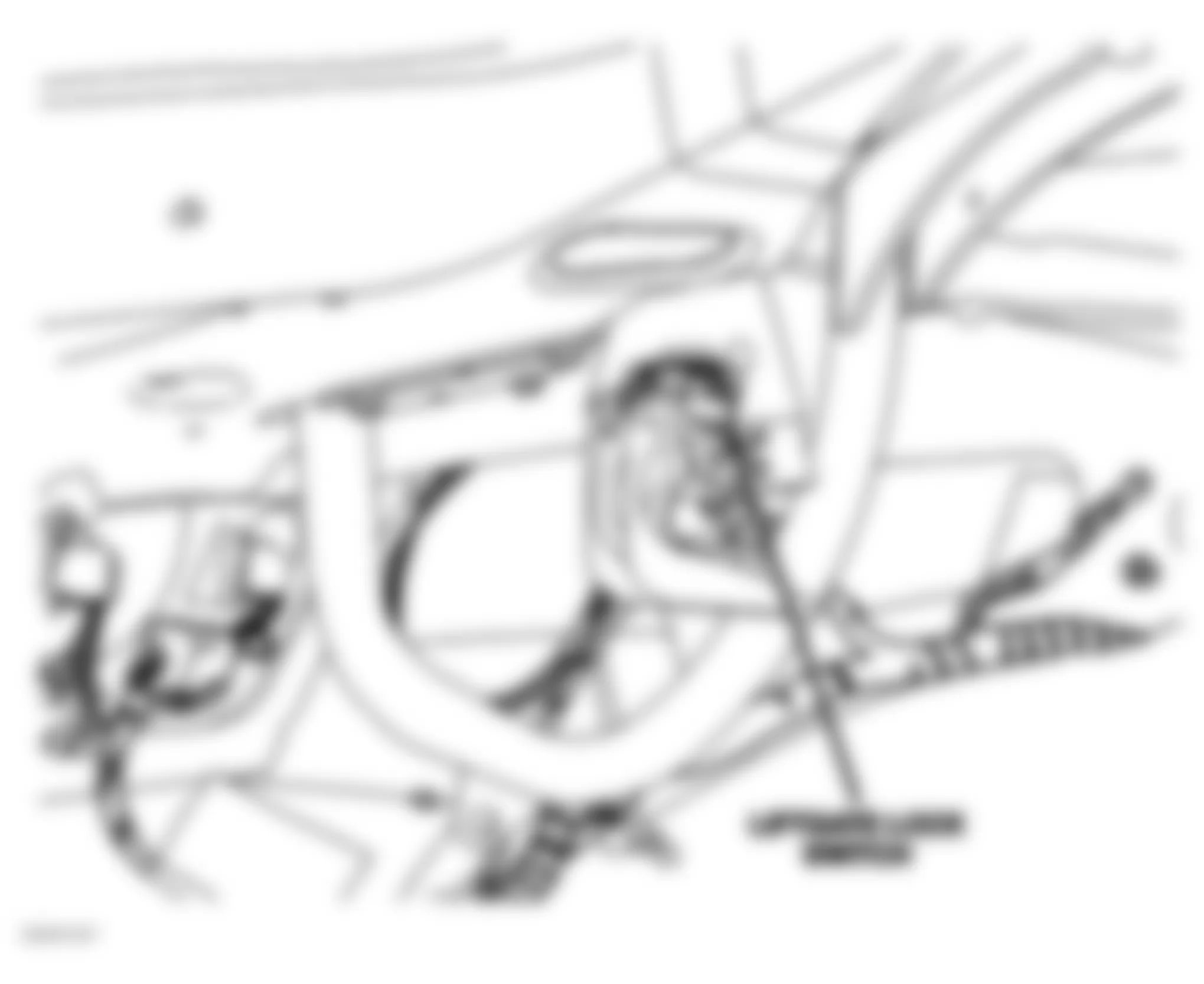 Chrysler Crossfire Limited 2007 - Component Locations - Trunk (Coupe)