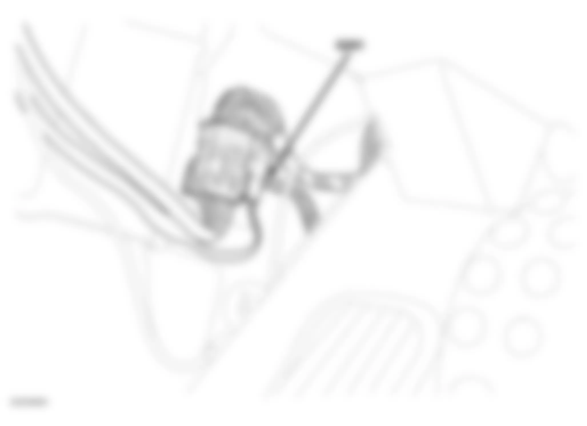 Chrysler Crossfire Limited 2007 - Component Locations - Left Kick Panel