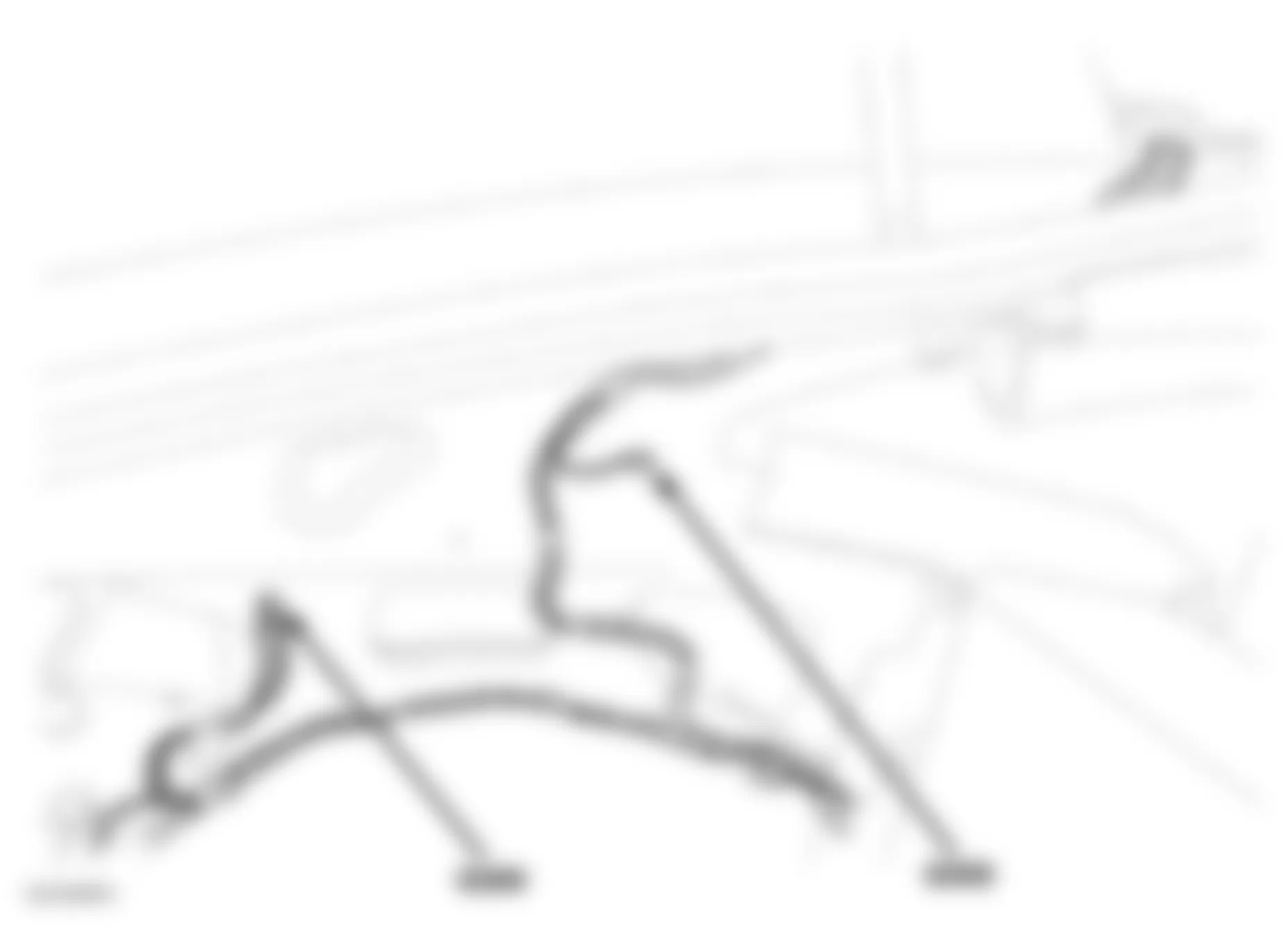 Chrysler Crossfire Limited 2007 - Component Locations - Trunk