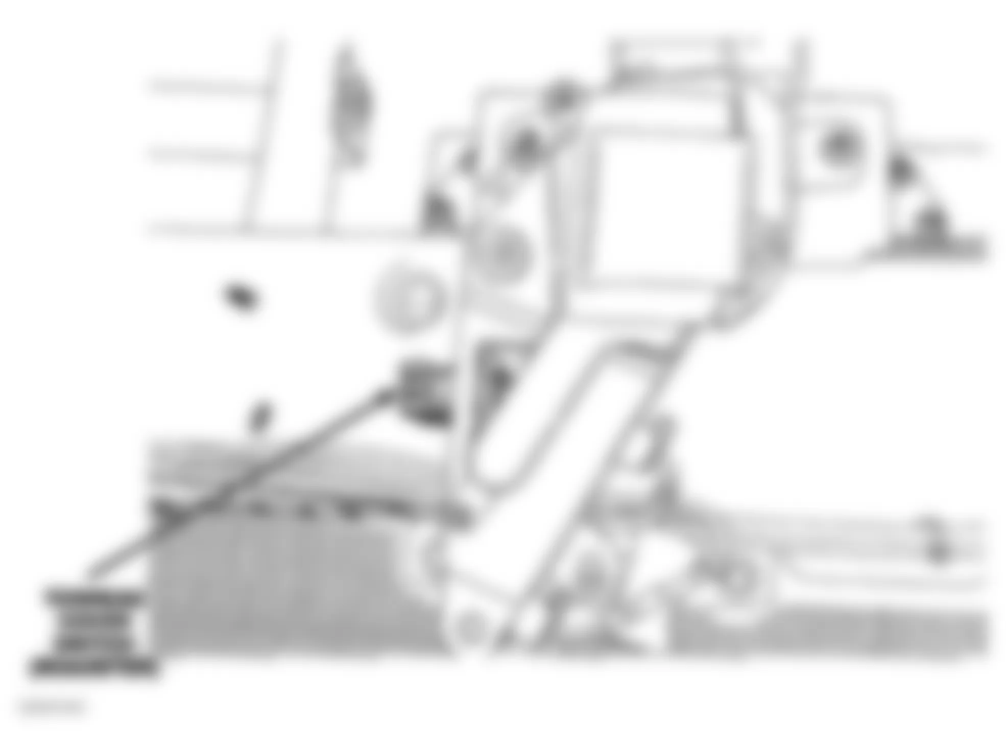 Chrysler Crossfire Limited 2007 - Component Locations - Trunk (Convertible)