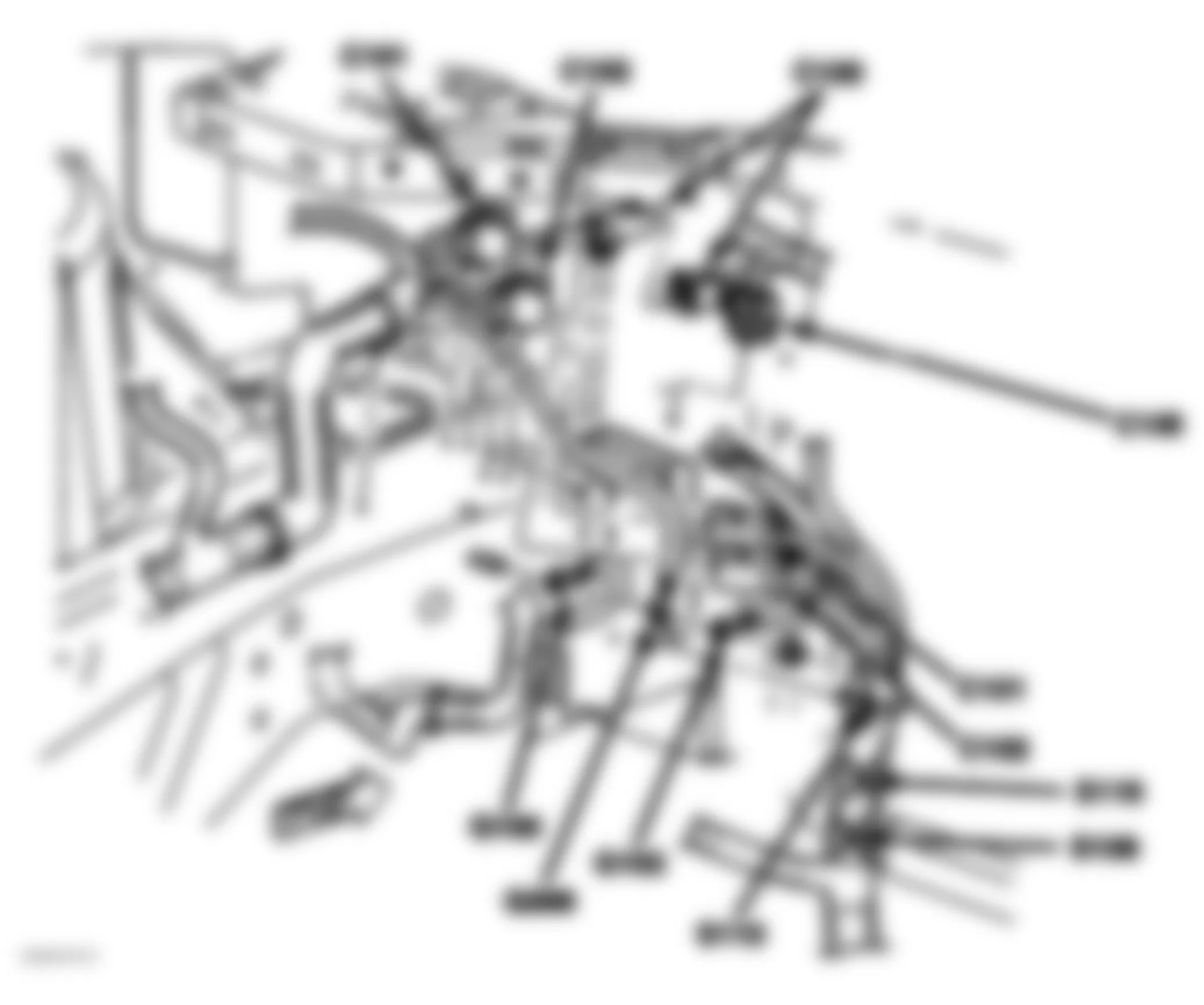 Chrysler Pacifica 2007 - Component Locations -  Left Side Of Engine Compartment (3.8L)