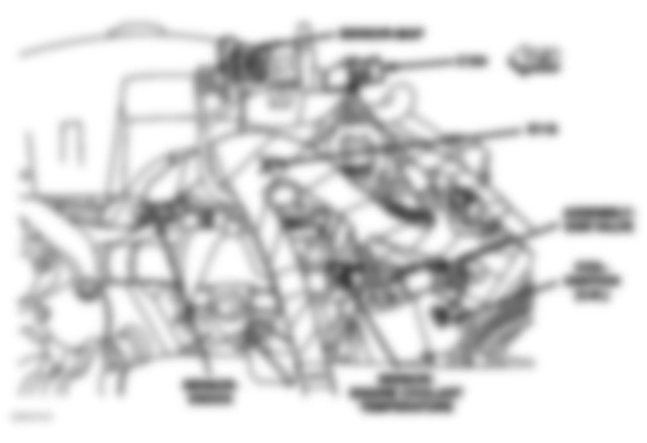 Chrysler Pacifica 2007 - Component Locations -  Right Rear Of Engine (3.8L)