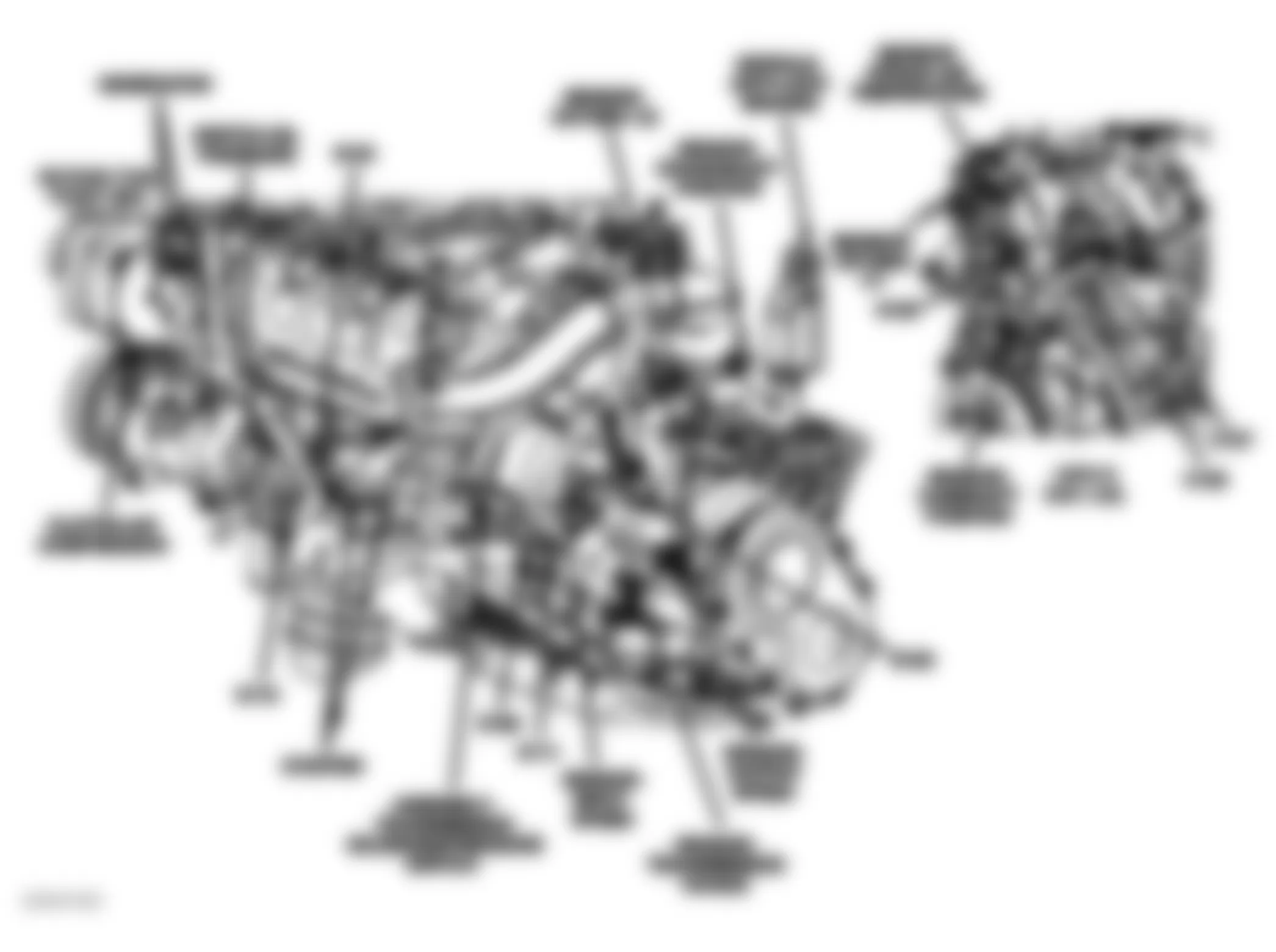 Chrysler Pacifica 2007 - Component Locations -  Left Side Of Engine (3.8L)