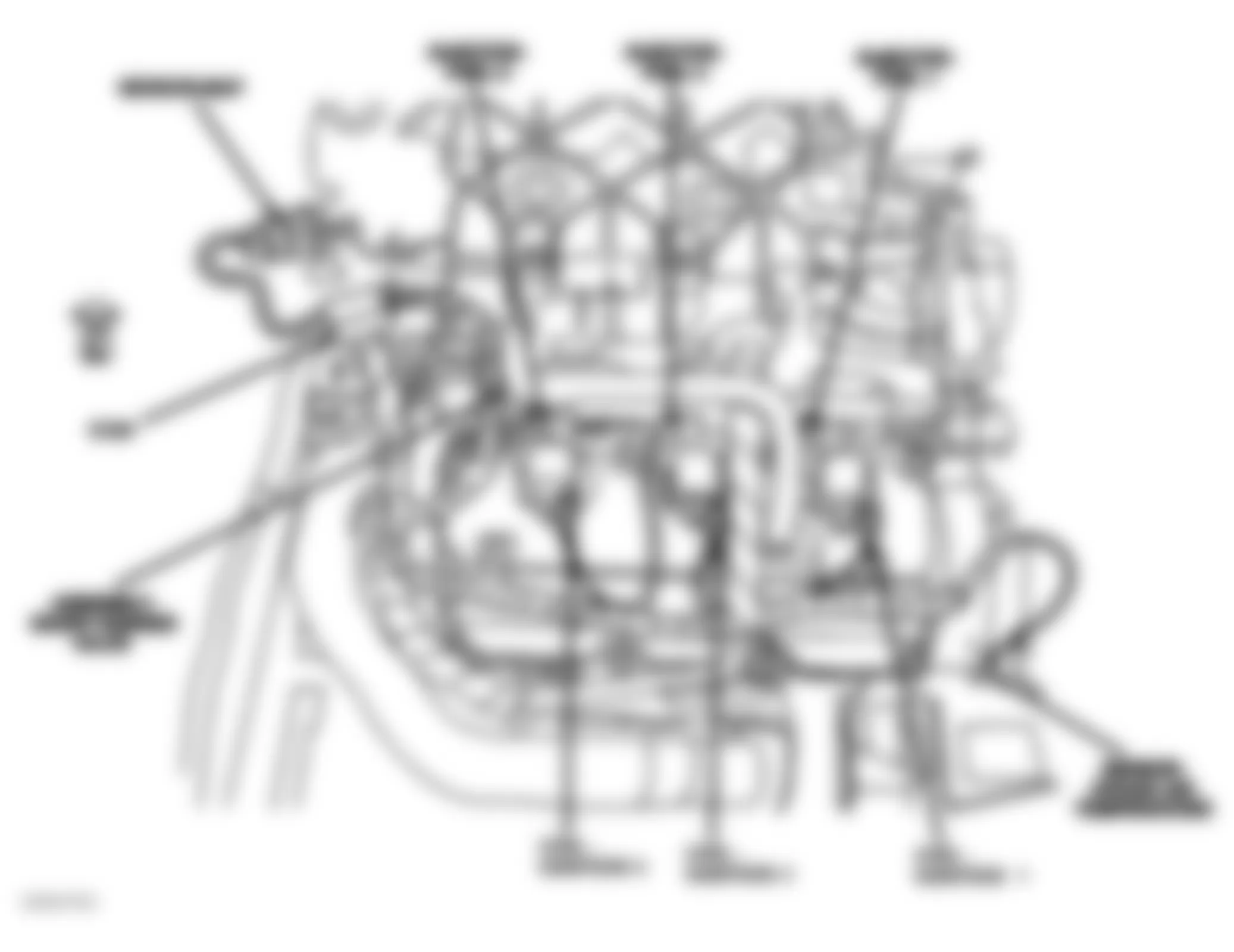 Chrysler Pacifica 2007 - Component Locations -  Right Side Of Engine (4.0L)