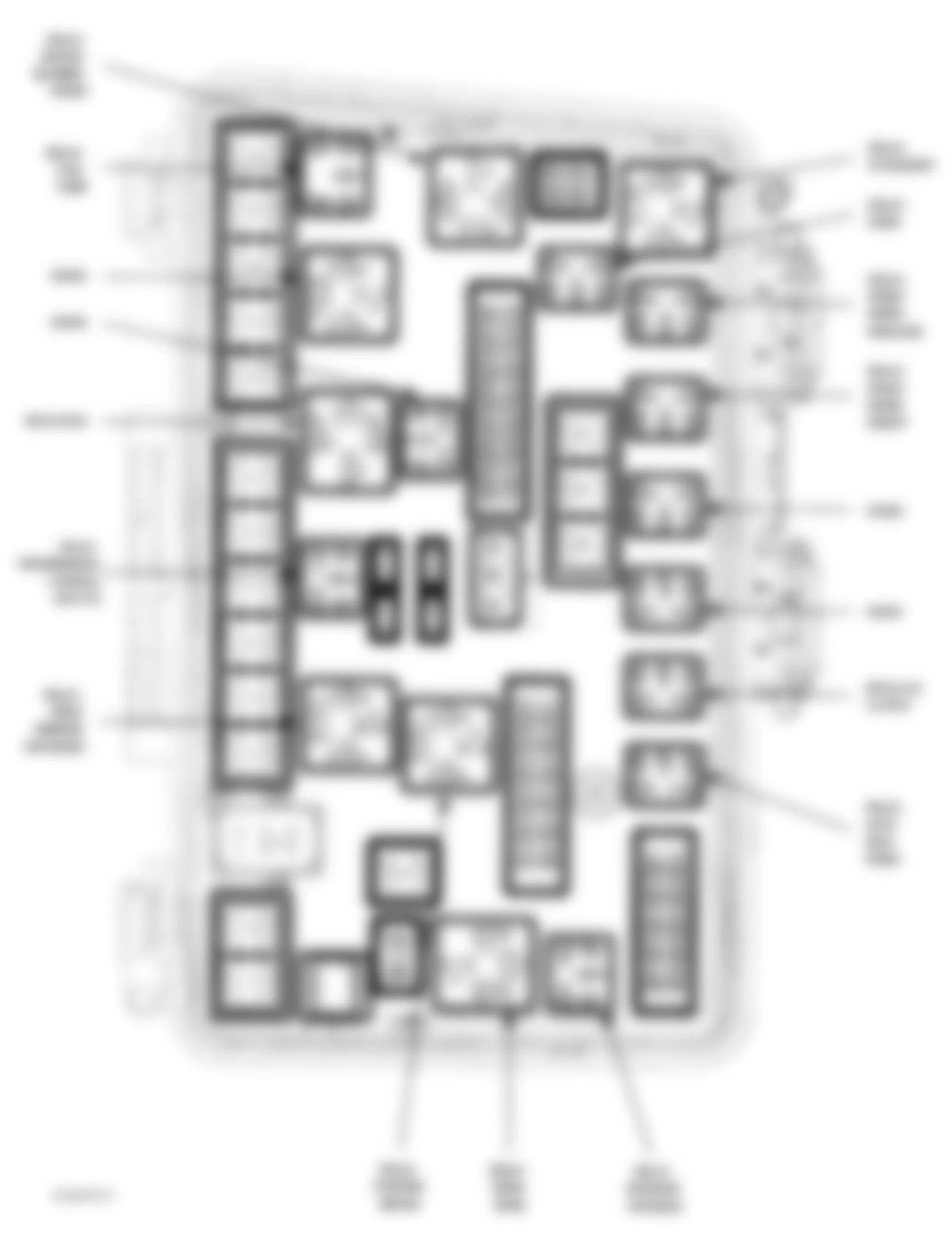 Chrysler Pacifica 2007 - Component Locations -  Identifying Integrated Power Module Components