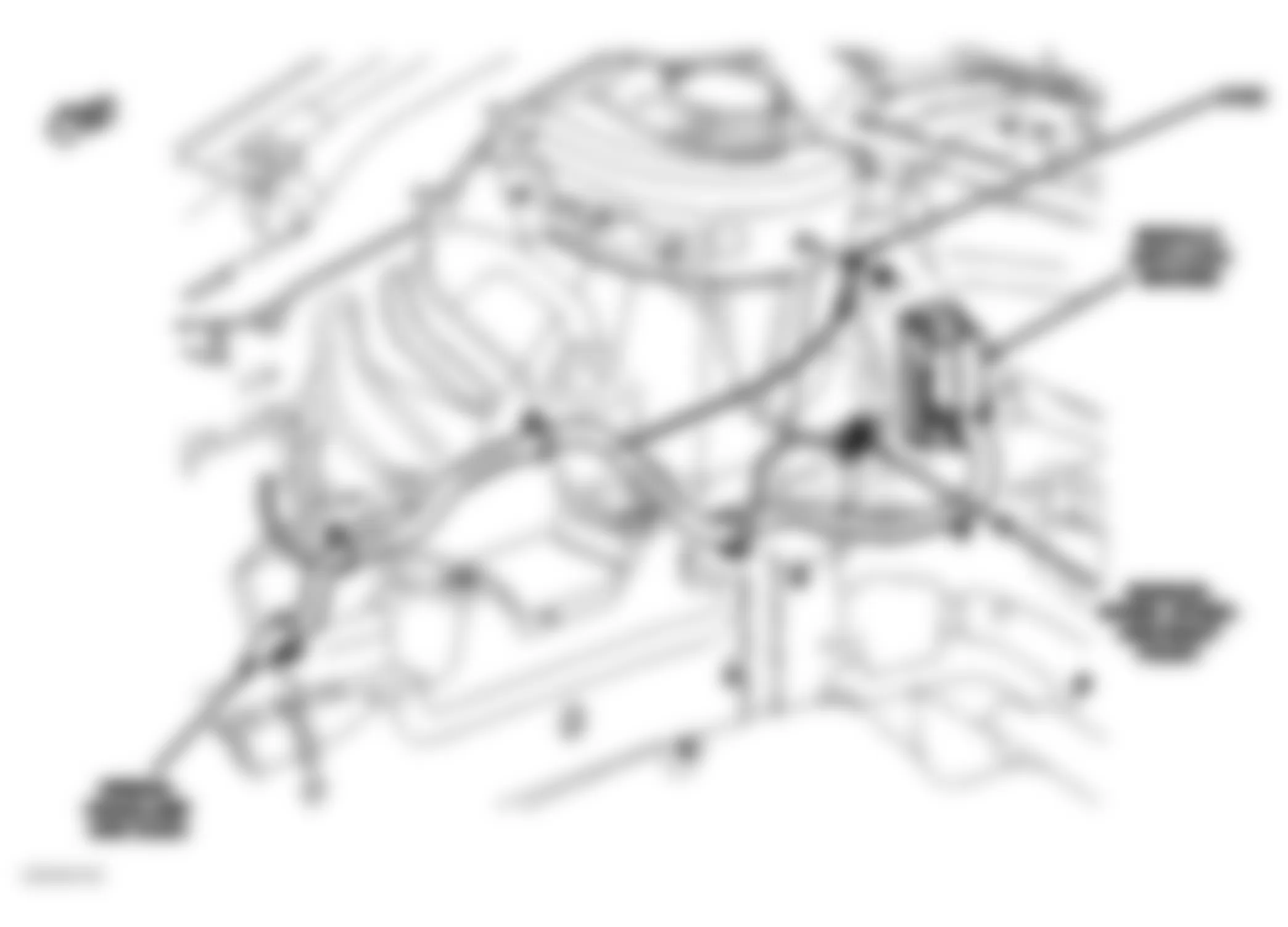 Chrysler Sebring Limited 2007 - Component Locations -  Right Side Of Engine Compartment