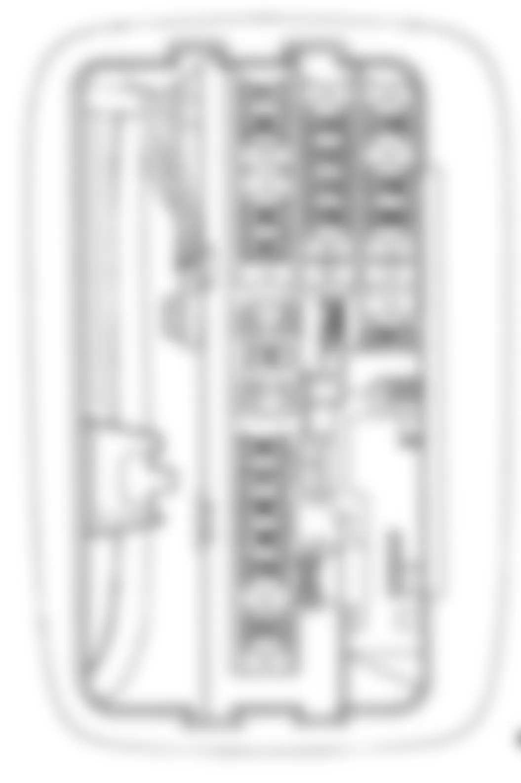 Chrysler Aspen Limited 2008 - Component Locations -  Identifying Junction Block Components