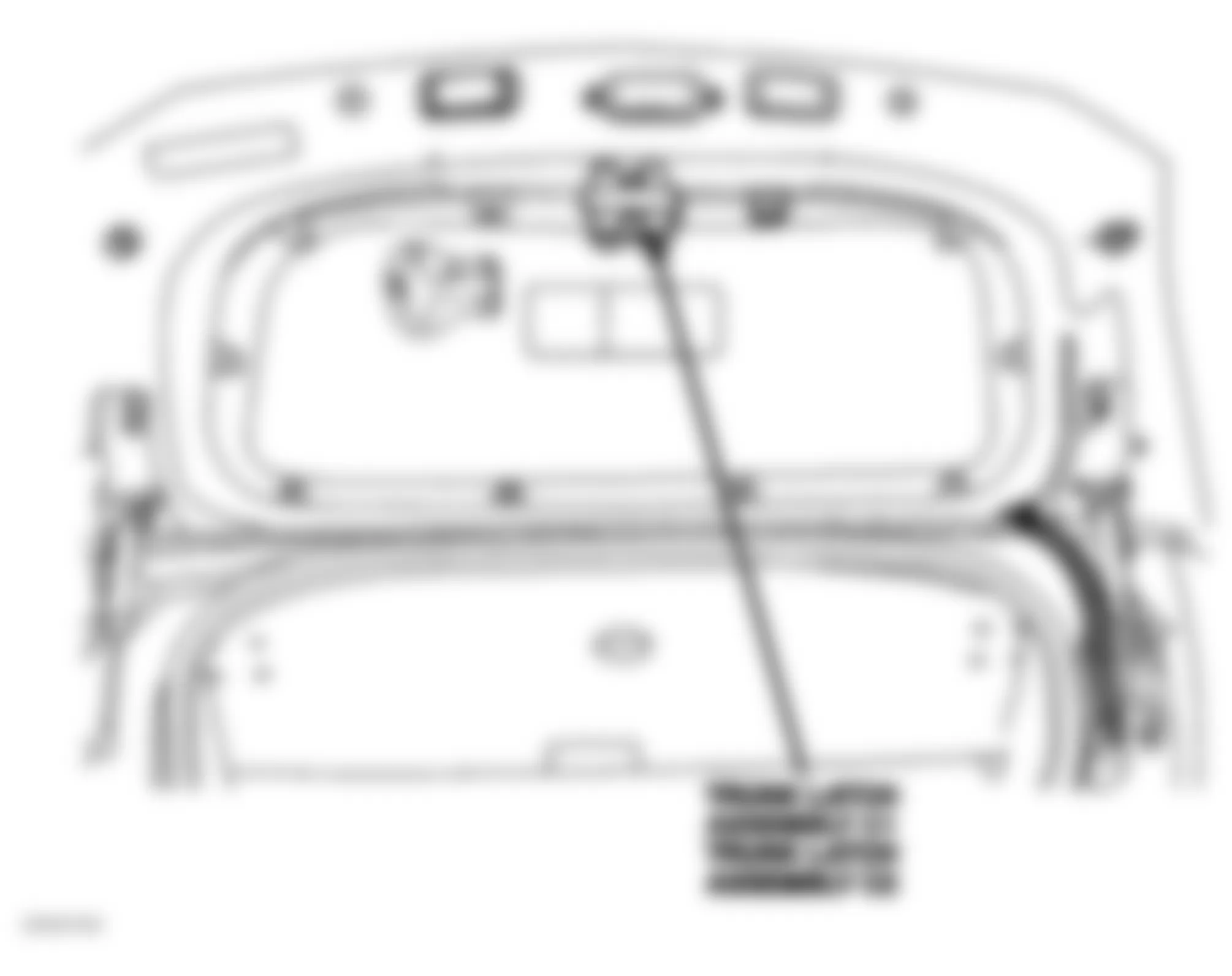 Chrysler Crossfire Limited 2008 - Component Locations -  Trunk Lid (Coupe)