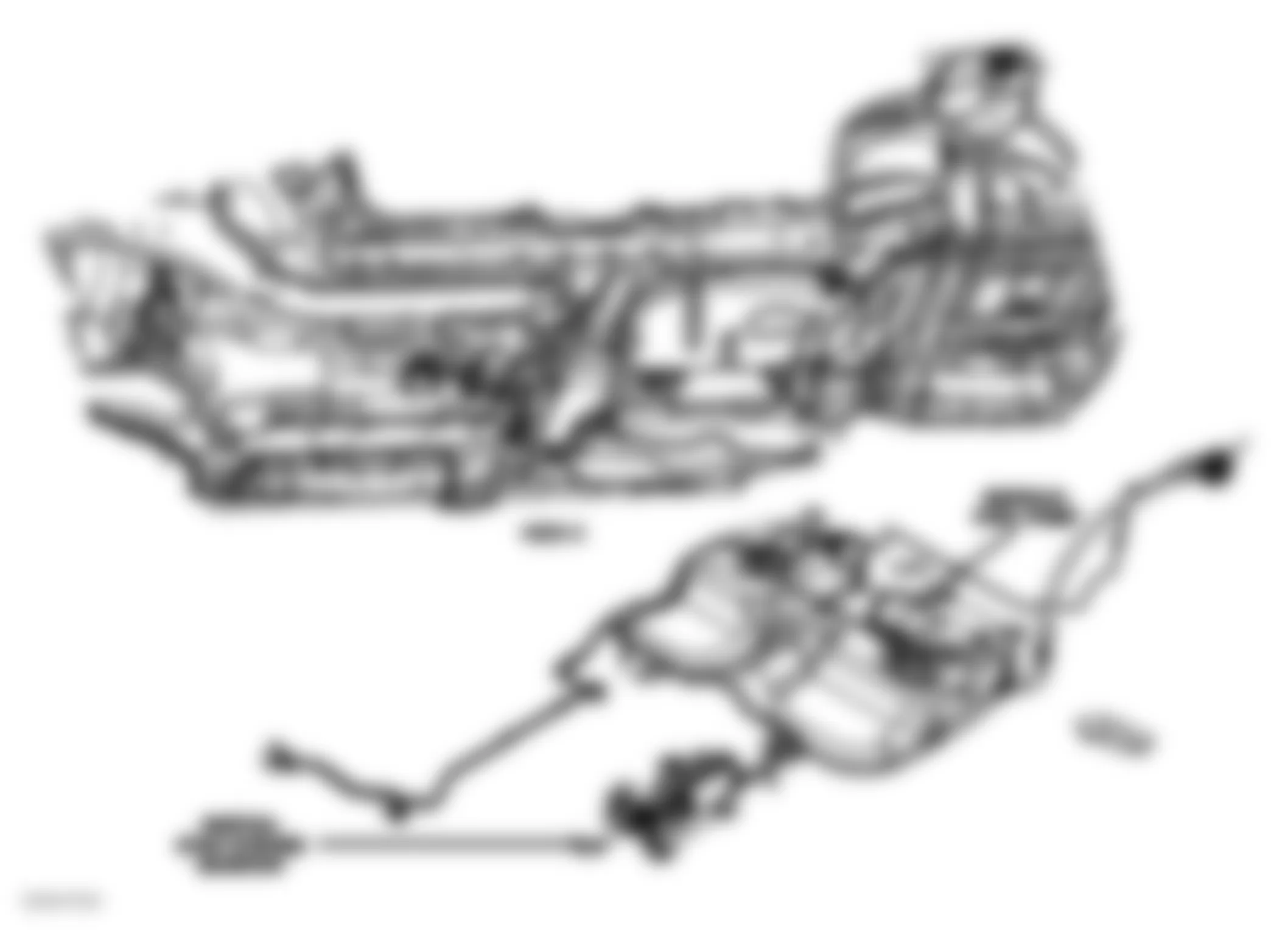 Chrysler Pacifica Limited 2008 - Component Locations -  Vehicle Underside