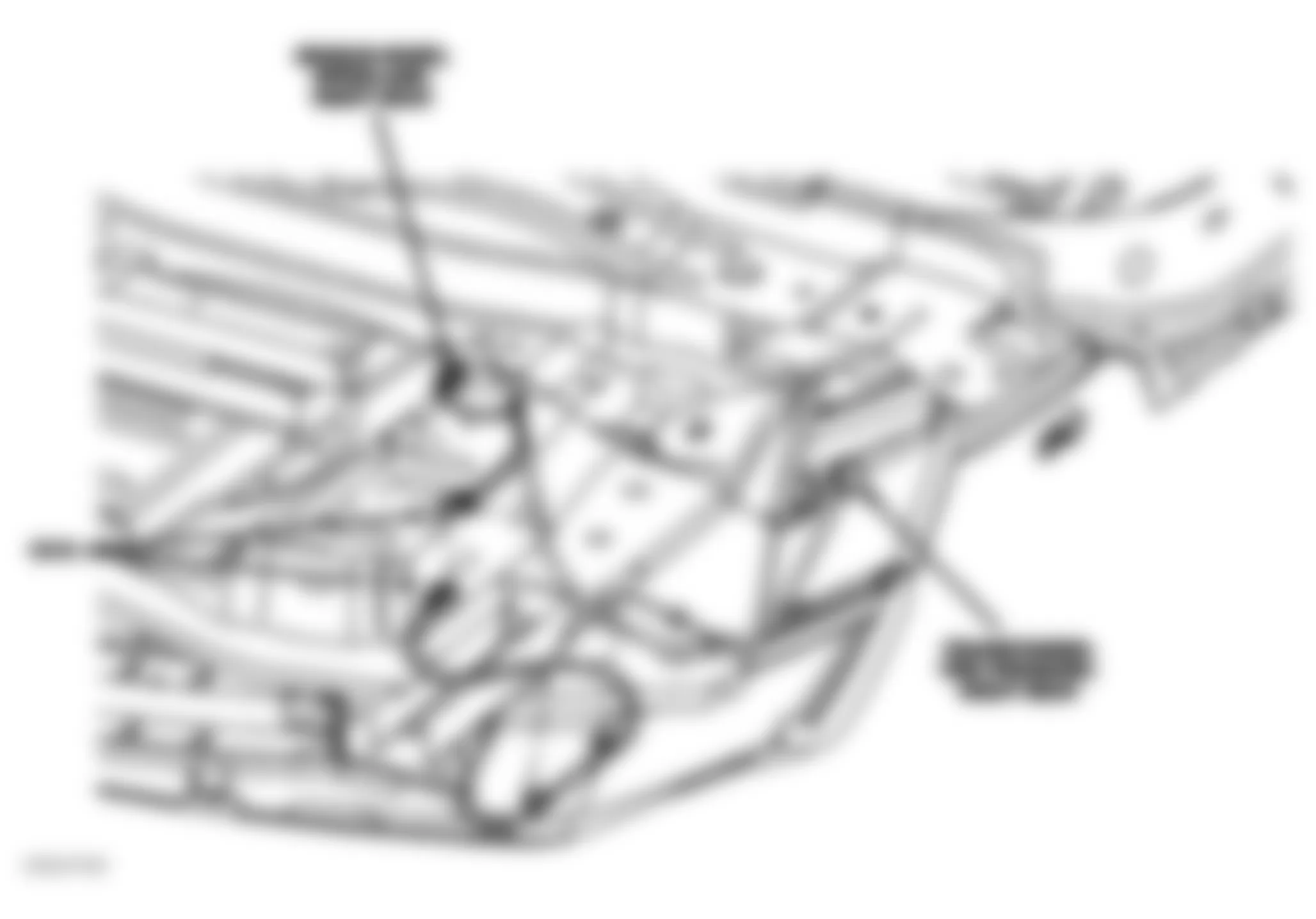 Chrysler Pacifica Limited 2008 - Component Locations -  Under Left Rear Of Vehicle
