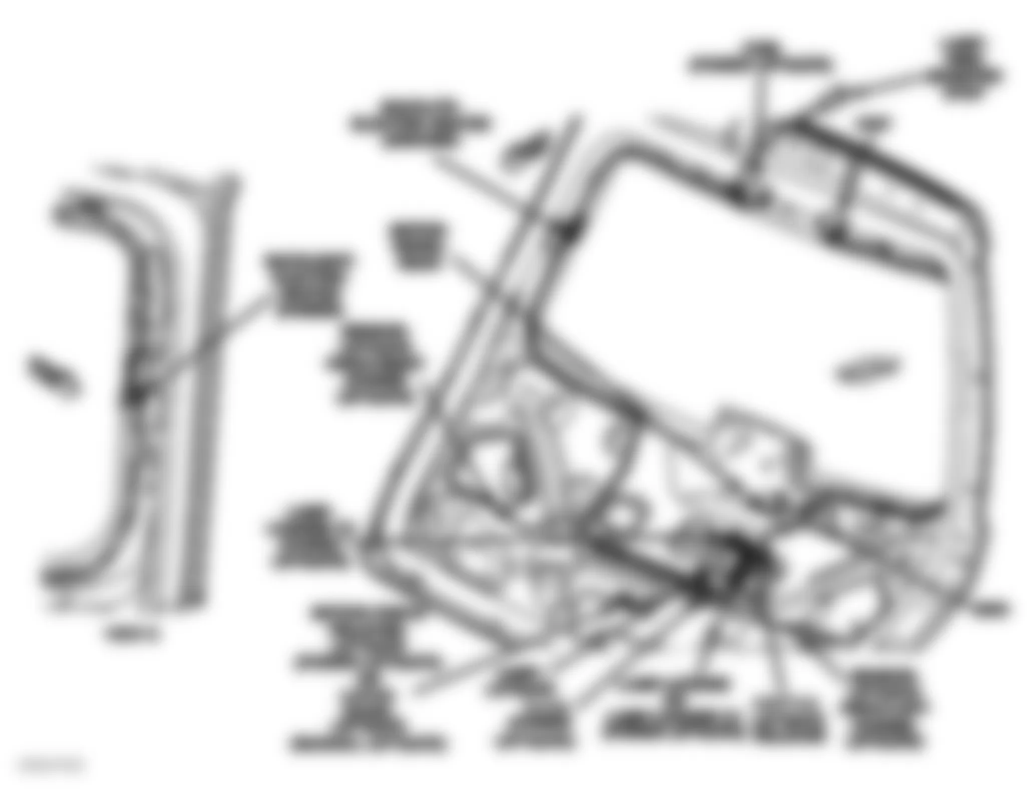 Chrysler Pacifica Limited 2008 - Component Locations -  Liftgate