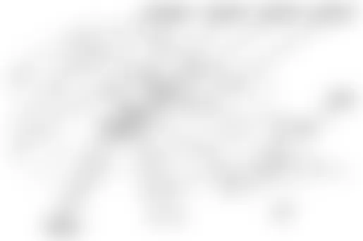 Chrysler Town & Country Limited 2008 - Component Locations - Rear Of Roof