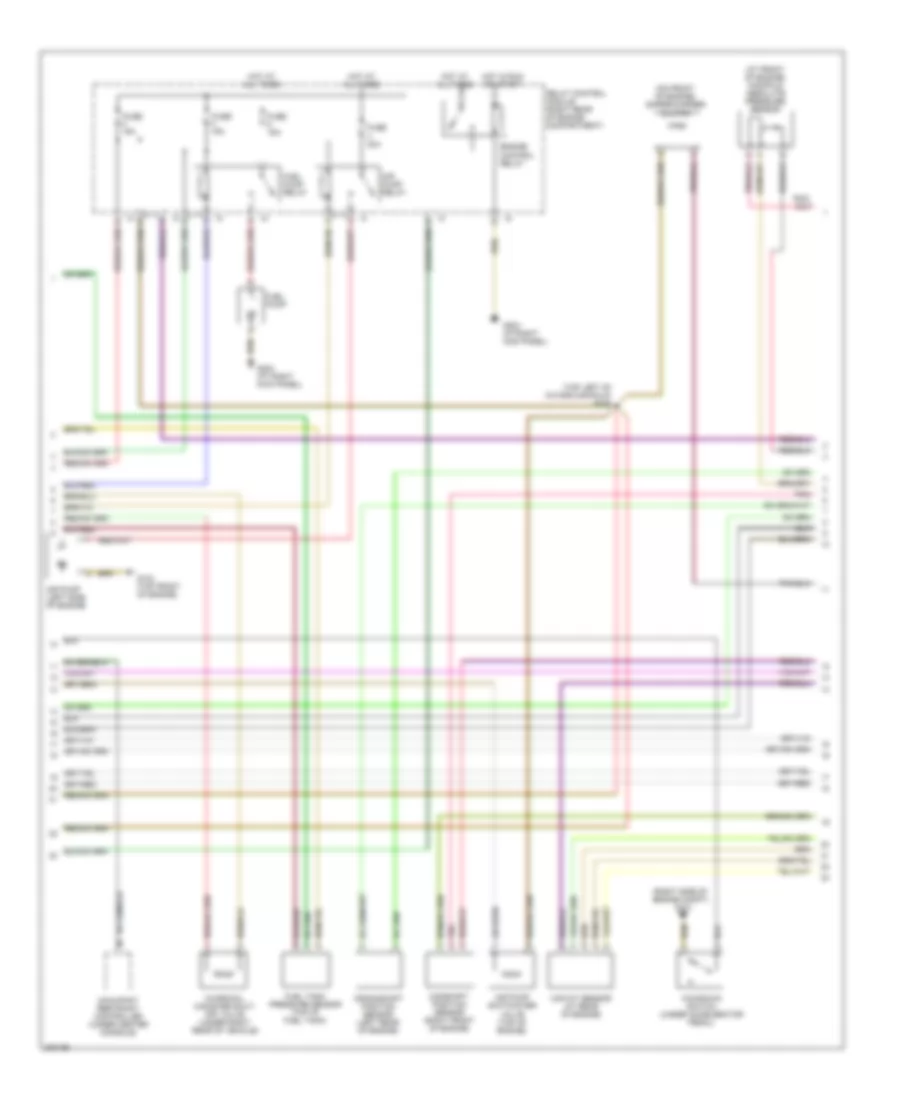 3.2L SC, Engine Performance Wiring Diagram (2 of 3) for Chrysler Crossfire Limited 2005