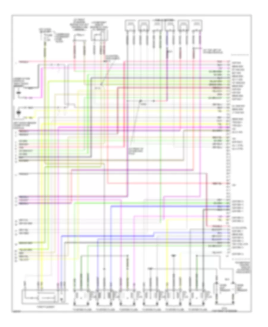 3.2L SC, Engine Performance Wiring Diagram (3 of 3) for Chrysler Crossfire Limited 2005