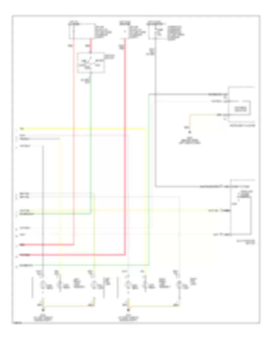 Headlights Wiring Diagram 2 of 2 for Chrysler Crossfire Limited 2005