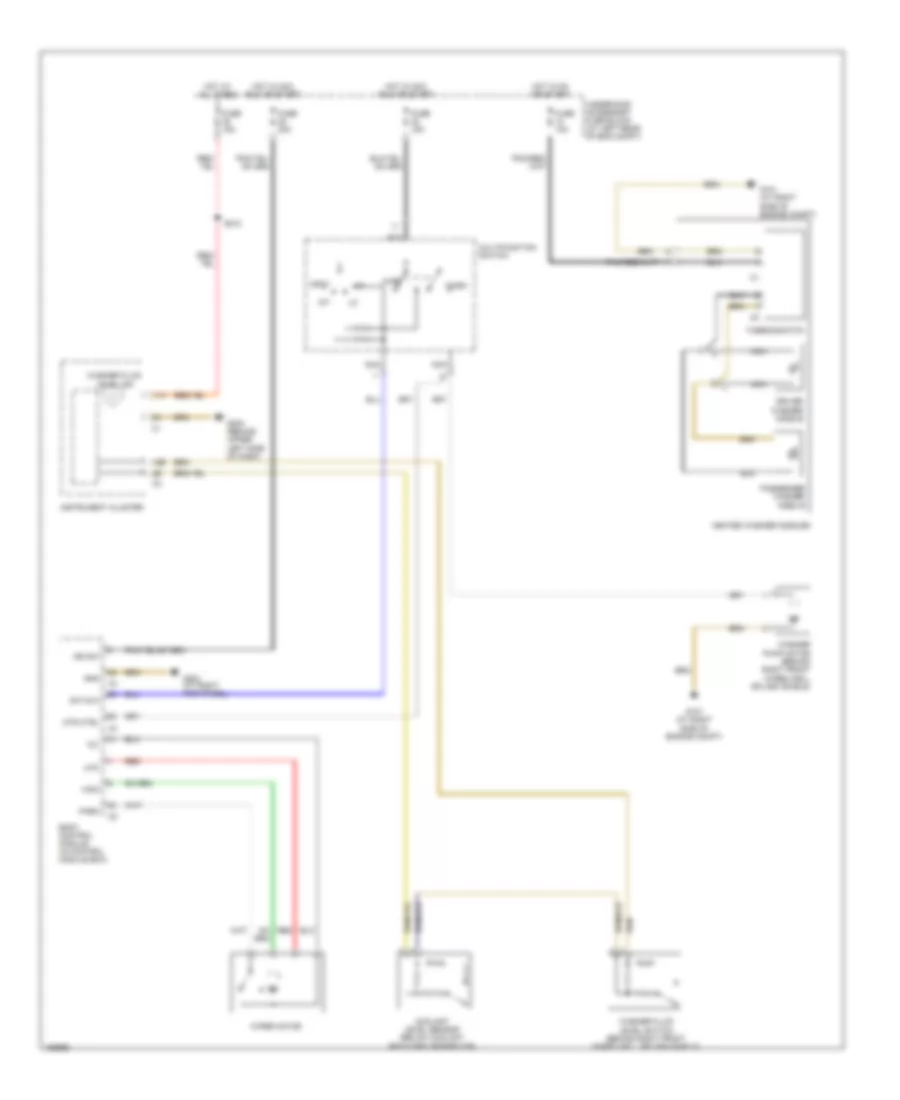 WiperWasher Wiring Diagram for Chrysler Crossfire Limited 2005