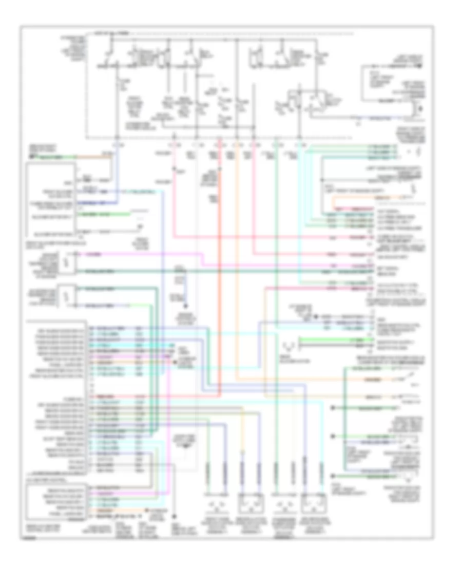 Automatic A C Wiring Diagram for Chrysler Pacifica 2007