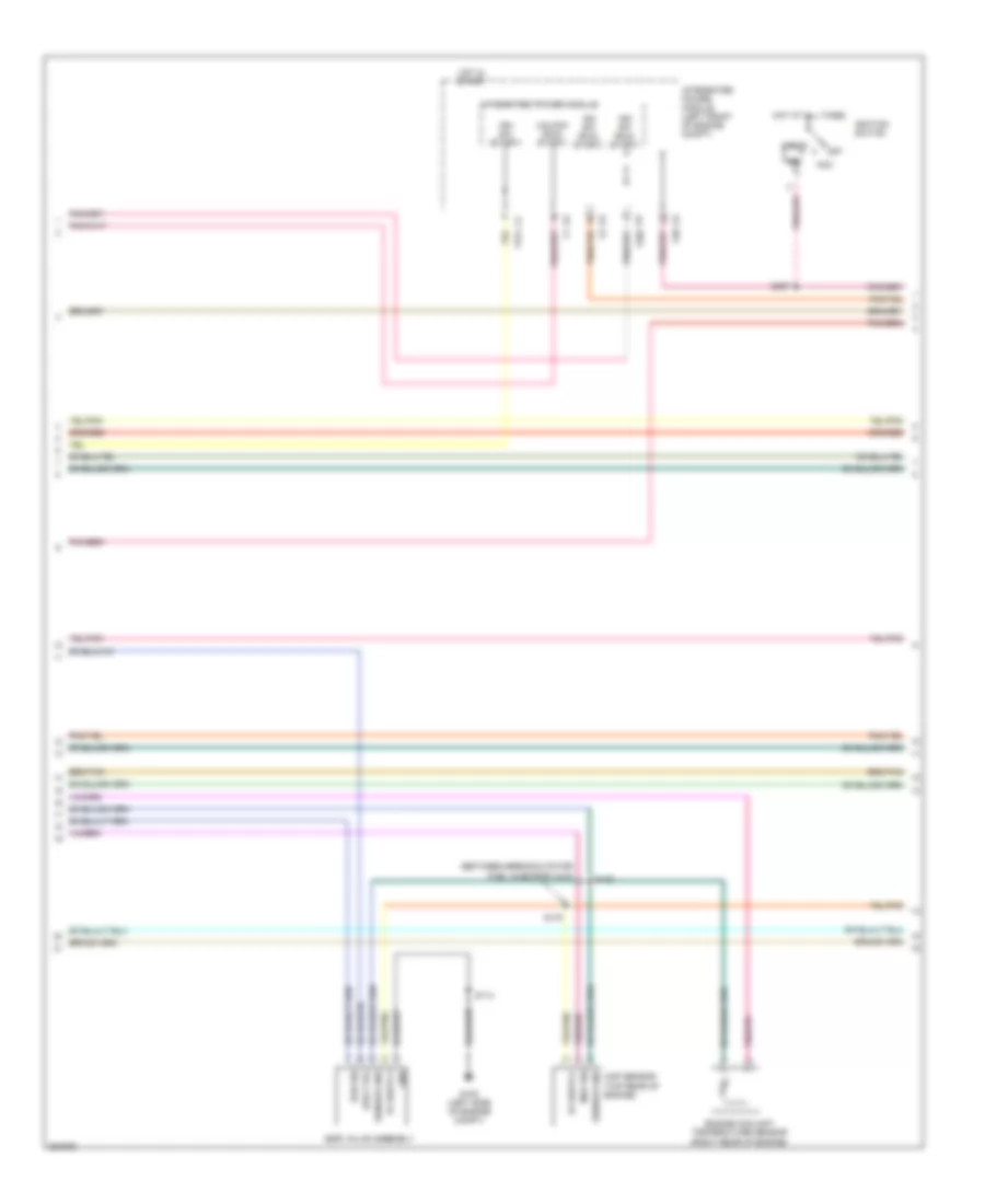 3.8L, Engine Performance Wiring Diagram (2 of 5) for Chrysler Pacifica 2007