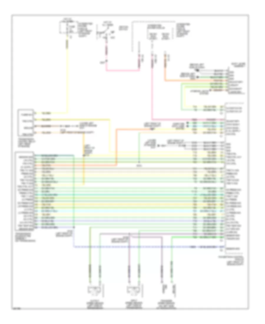 4.0L, AT Wiring Diagram for Chrysler Pacifica 2007