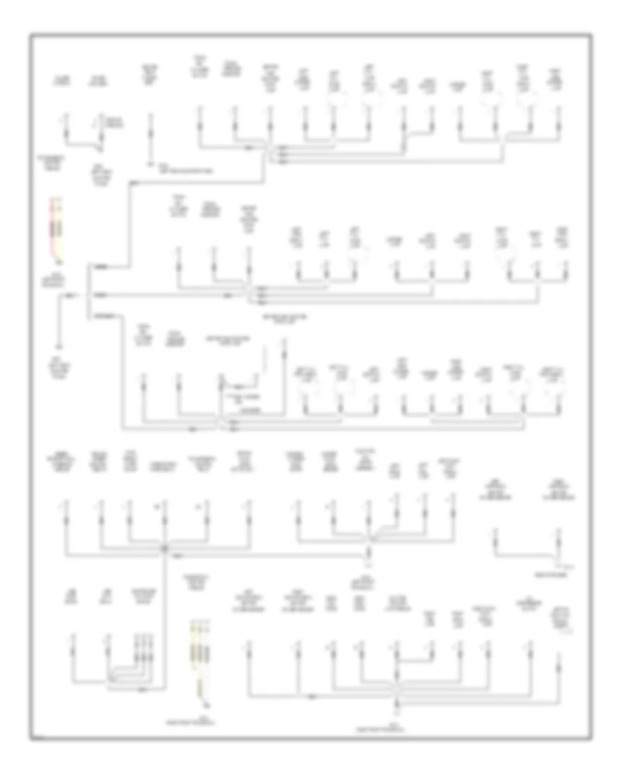 Ground Distribution Wiring Diagram 2 of 2 for Chrysler New Yorker 1996