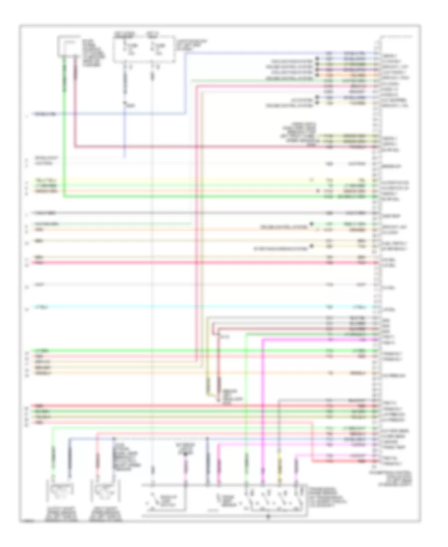 3.5L, Engine Performance Wiring Diagrams (5 of 5) for Chrysler 300M 2002