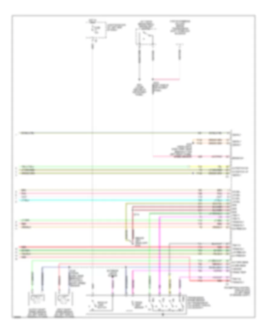 A T Wiring Diagram 3 of 3 for Chrysler 300M 2002