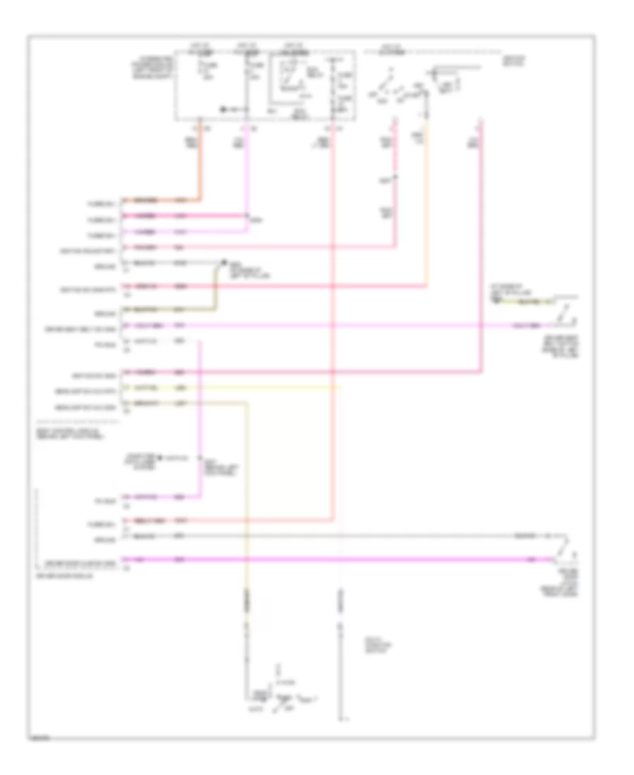 Chime Wiring Diagram for Chrysler Pacifica Limited 2007
