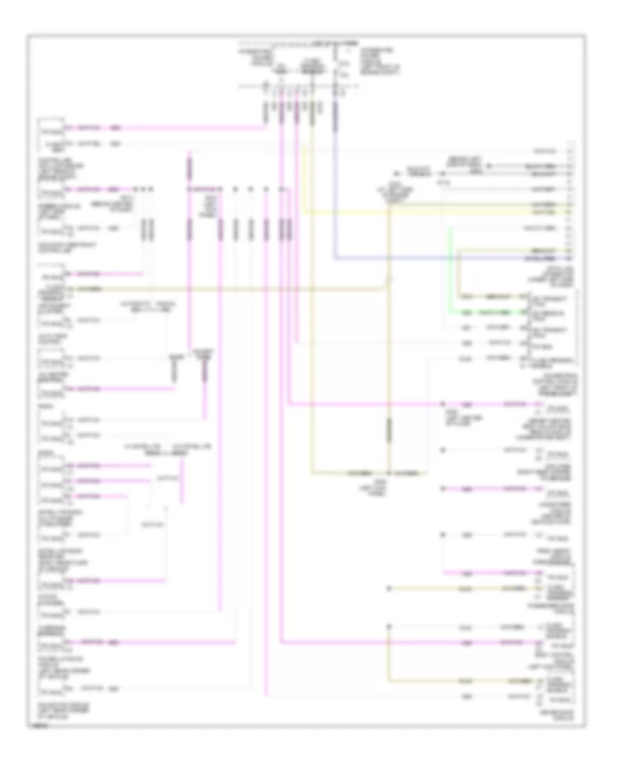 Computer Data Lines Wiring Diagram for Chrysler Pacifica 2005