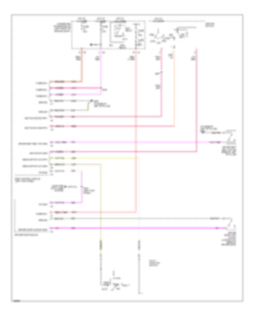 Warning Systems Wiring Diagram for Chrysler Pacifica 2005