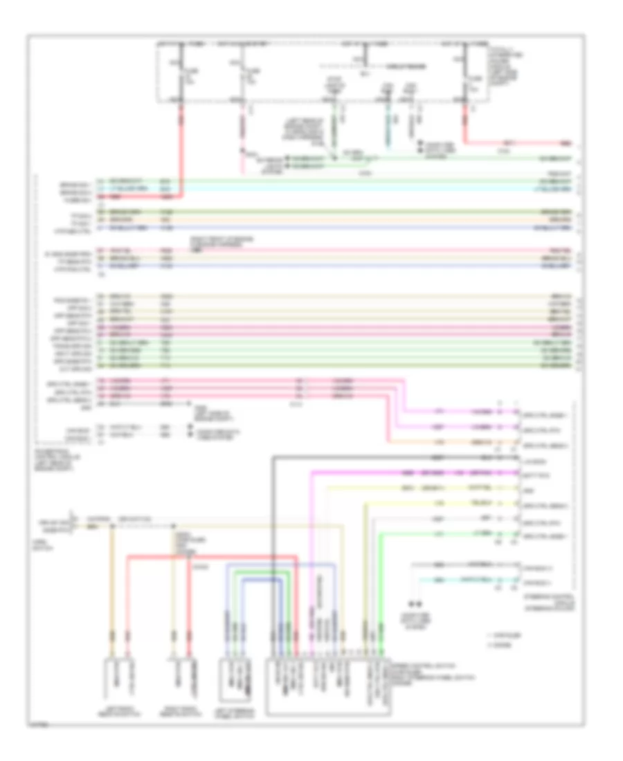 3.6L, Cruise Control Wiring Diagram (1 of 2) for Chrysler 200 S 2012