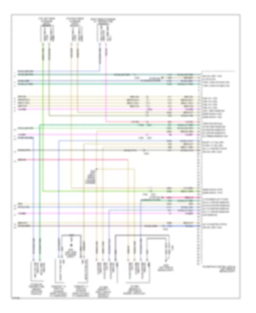 3.6L, Engine Performance Wiring Diagram (6 of 6) for Chrysler 200 S 2012