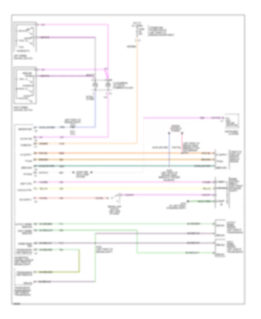 Cruise Control Wiring Diagram for Chrysler Pacifica Limited 2005