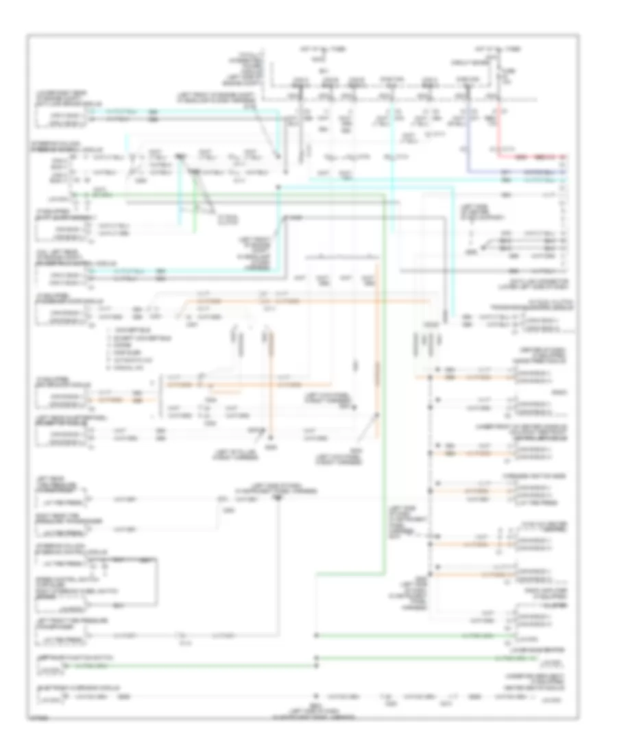 Computer Data Lines Wiring Diagram for Chrysler 200 Touring 2012
