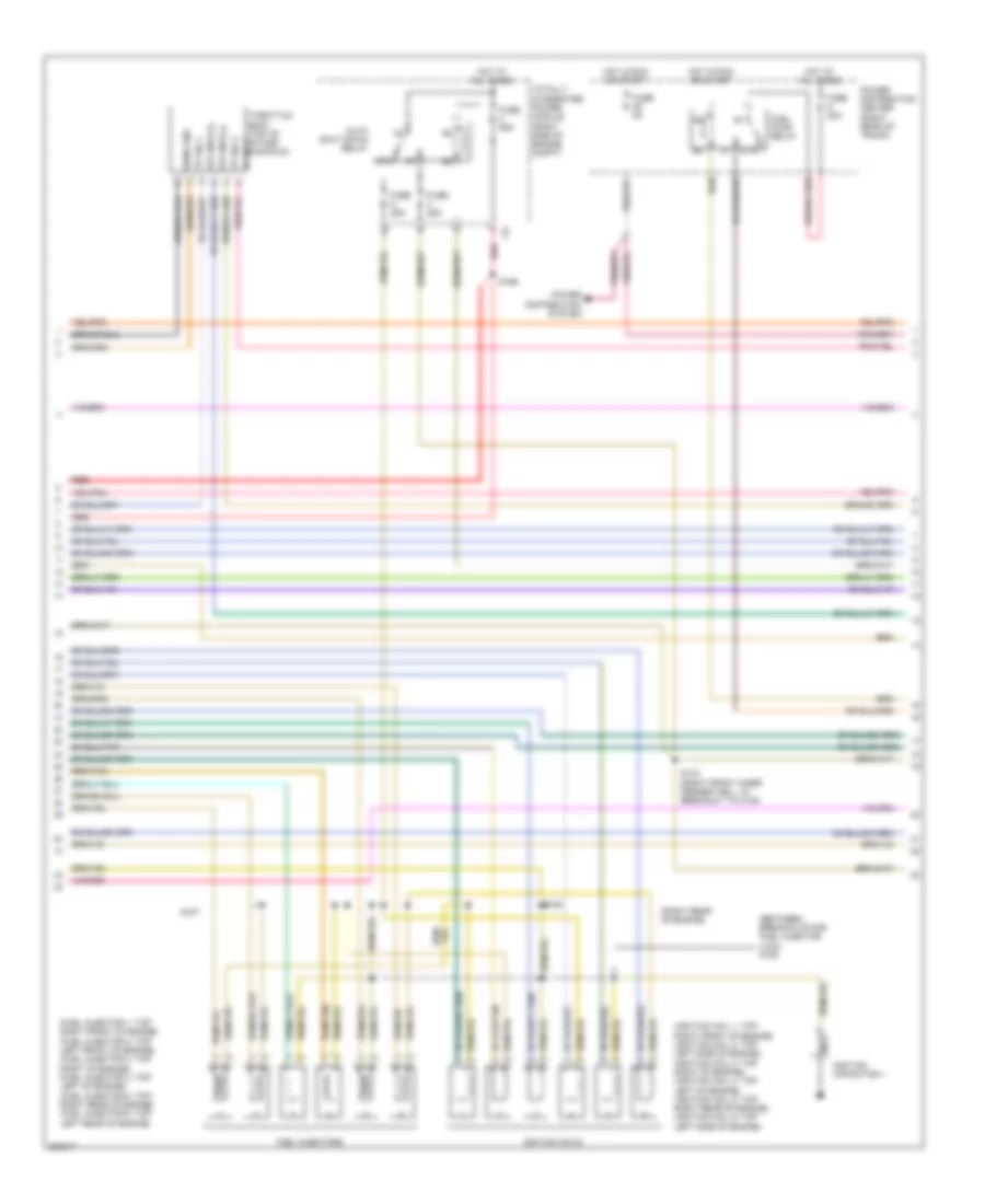 3.5L, Engine Performance Wiring Diagram (2 of 5) for Chrysler 300 Touring 2009