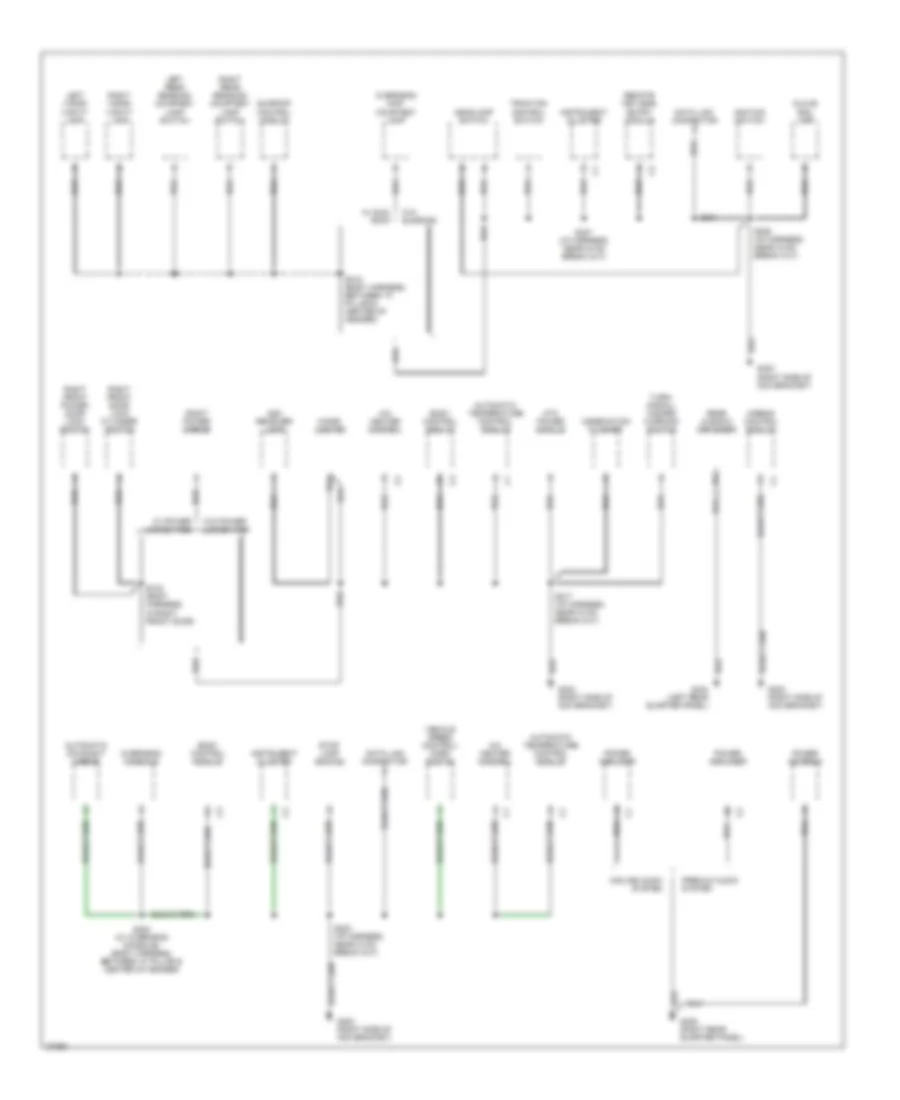 Ground Distribution Wiring Diagram 2 of 4 for Chrysler Concorde LX 1997