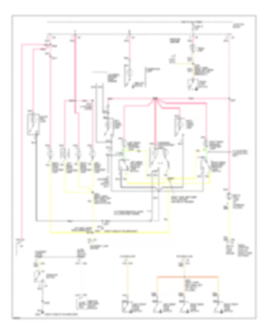 Courtesy Lamp Wiring Diagram for Chrysler Concorde LX 1997