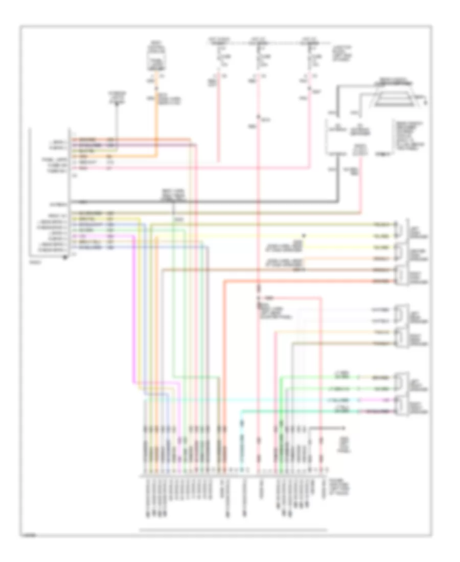 RADIO – Chrysler Concorde LXi 1997 – SYSTEM WIRING DIAGRAMS – Wiring  diagrams for cars  Wiring diagrams