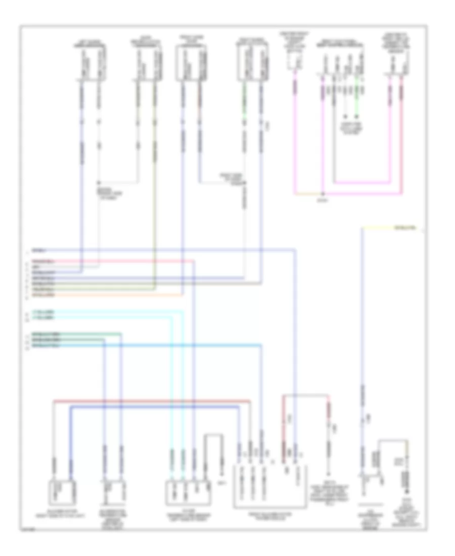 Automatic AC Wiring Diagram (2 of 3) for Chrysler 300 2012