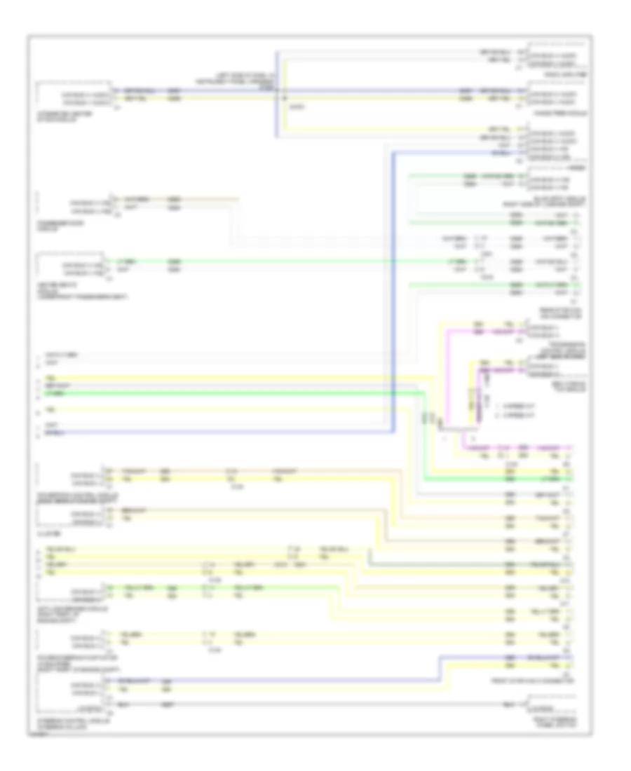 Computer Data Lines Wiring Diagram 3 of 3 for Chrysler 300 2012