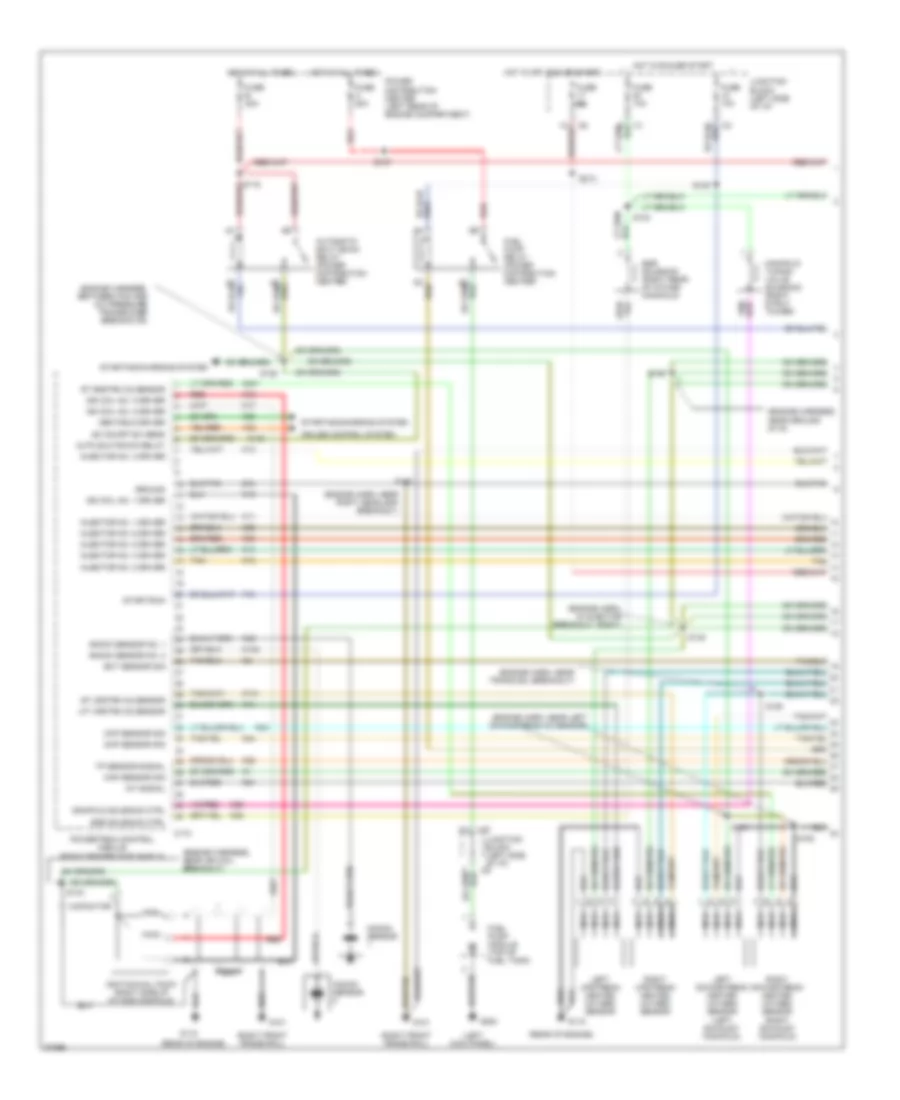 3 5L Engine Performance Wiring Diagrams 1 of 3 for Chrysler LHS 1997