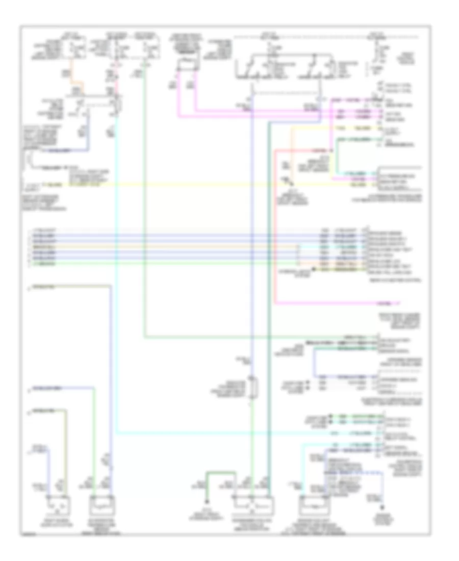 Manual AC Wiring Diagram (2 of 2) for Chrysler Aspen Limited 2009