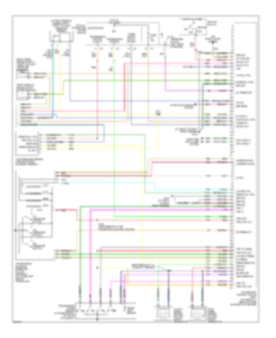 2.4L Turbo, Engine Performance Wiring Diagram (3 of 3) for Chrysler PT Cruiser Limited 2007