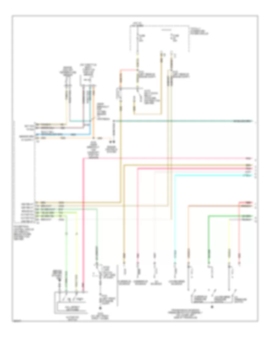 2 4L A T Wiring Diagram 1 of 2 for Chrysler PT Cruiser Limited 2007
